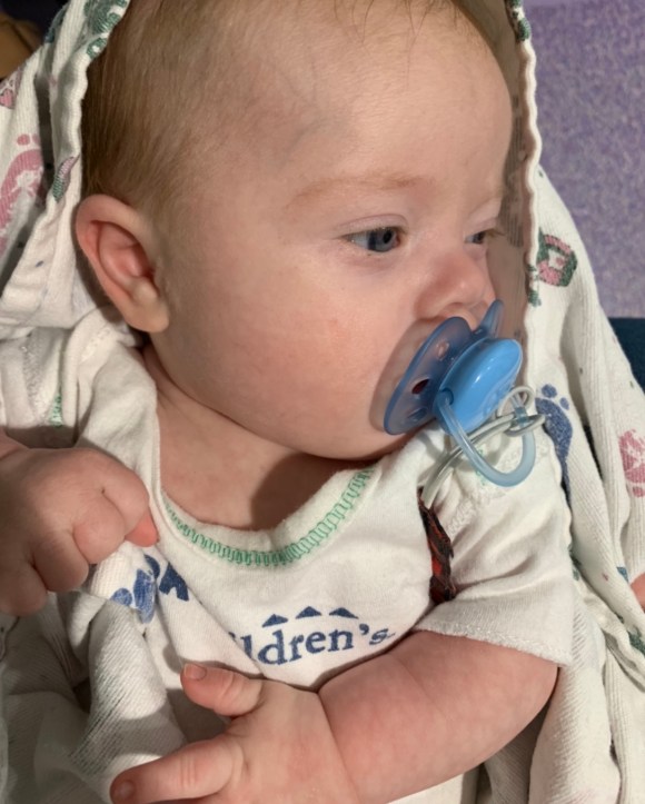 Waiting for surgery.